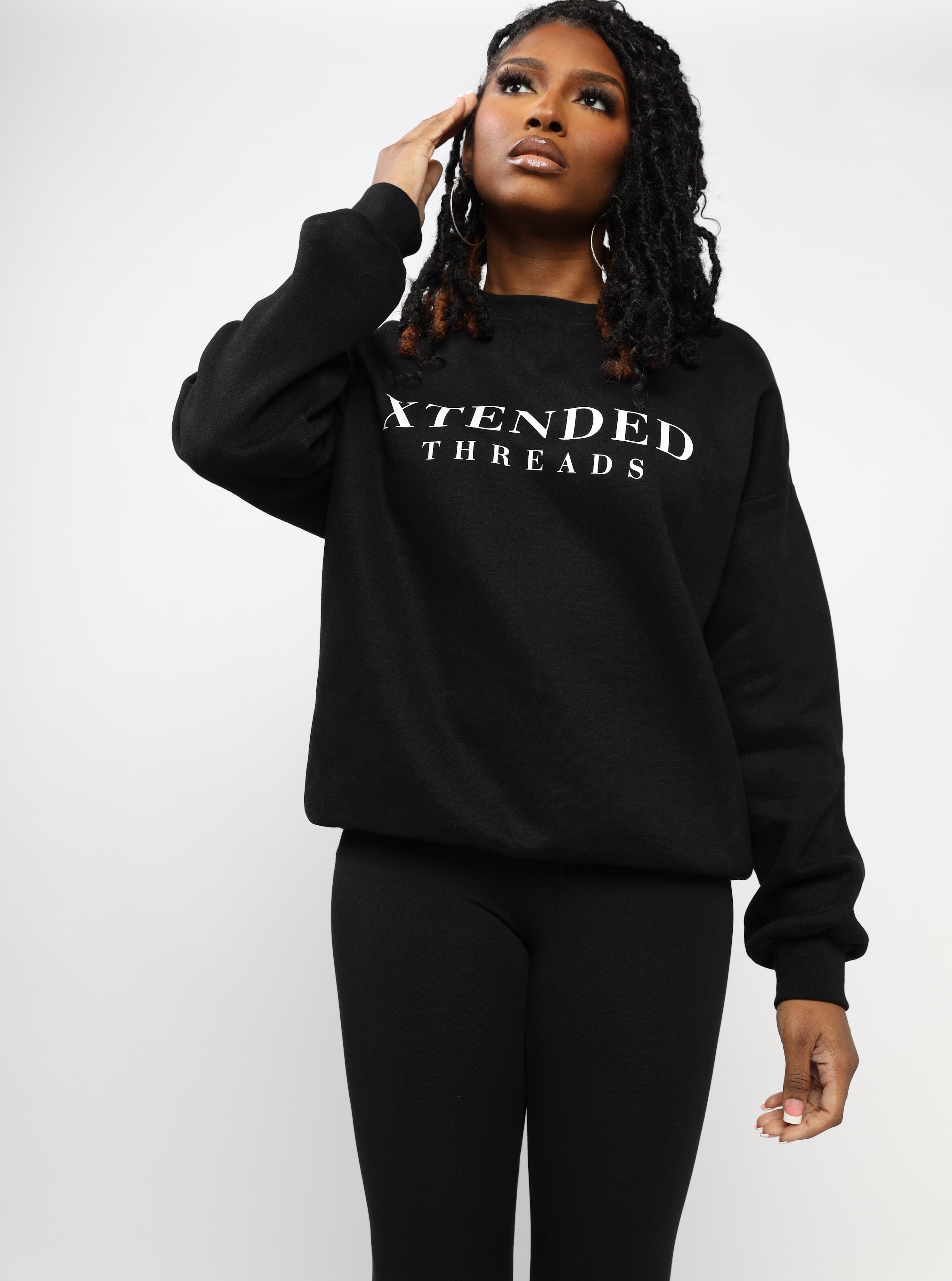 Xtended Threads Black Sweatshirt